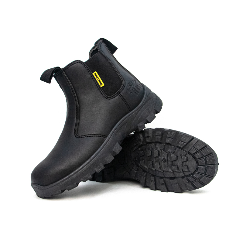 MID-Calf Genuine Leather PU Sole Safety Shoes SP818